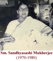 Sm. Sandhyasashi Mukherjee(1970-1980)